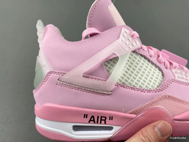 OFF-WHITE X 4 PINK JORDAN 1012